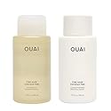 OUAI Fine Shampoo and Conditioner Set - Sulfate Free Shampoo and Conditioner for Women & Men - Made with Keratin, Marshmallow Root, Shea Butter Beauty & Personal Care OUAI