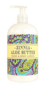 Greenwich Bay Trading Company Botanical Collection: Zinnia Aloe Butter 16oz Lotion, 16 Ounce Lotion, 11-008-014 Beauty & Personal Care Greenwich Bay Trading Company