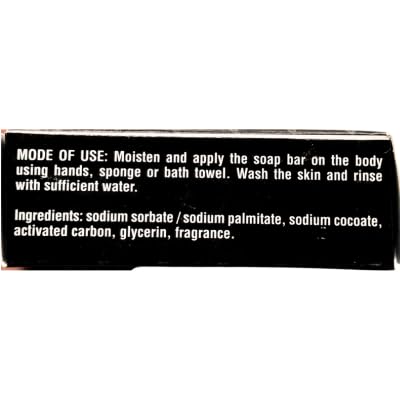 Activated Charcoal Soap - Handcrafted Natural Bar Soap for Face & Body, 3.5 oz (100g) - Deep Cleansing, Removes Impurities, and Balances Oily Skin Beauty & Personal Care LABS INCREDIBLE