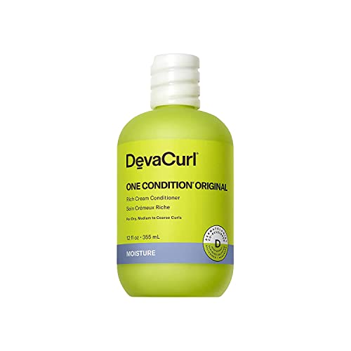 DevaCurl One Condition Original Rich Cream Conditioner, Soft Lemongrass, 12 fl. oz. Beauty & Personal Care DevaCurl