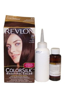 COLORSILK # 33 Dark Soft BRWN Size: ~ Beauty & Personal Care REVLON