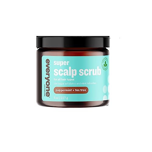 Everyone Super Scalp Scrub, Peppermint & Tea Tree Exfoliator, 8 fl oz