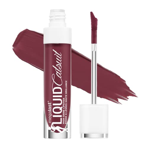 wet n wild Mega Last Catsuit High-Shine Liquid Lipstick Purple Wine Is The Answer Beauty & Personal Care wet n wild
