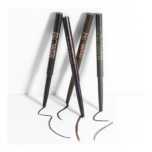 FLOWER BEAUTY Wear Long Wear Eyeliner Pencil - Long Lasting, Fade Resistant, Smooth Application Retractable Eye Liner, Forever Emerald, 0.01 Ounce Beauty & Personal Care FLOWER BEAUTY