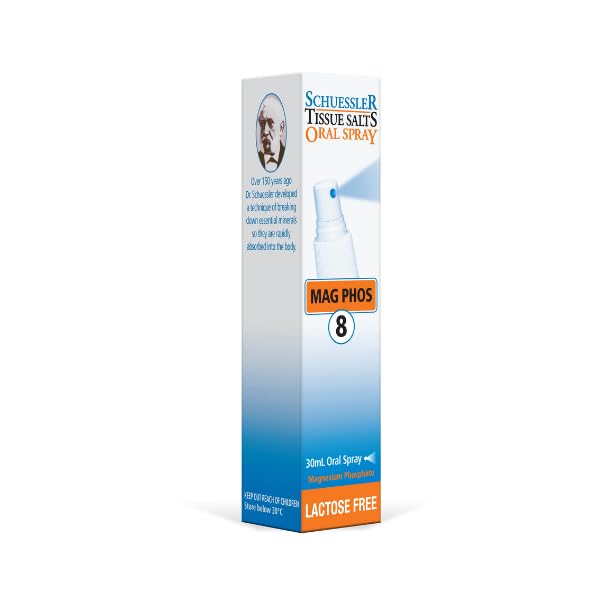 Schuessler Tissue Salts No. 8 Mag Phos 6X Cell Salts Spray, 30 ML Beauty and Personal Care Schuessler Tissue Salts