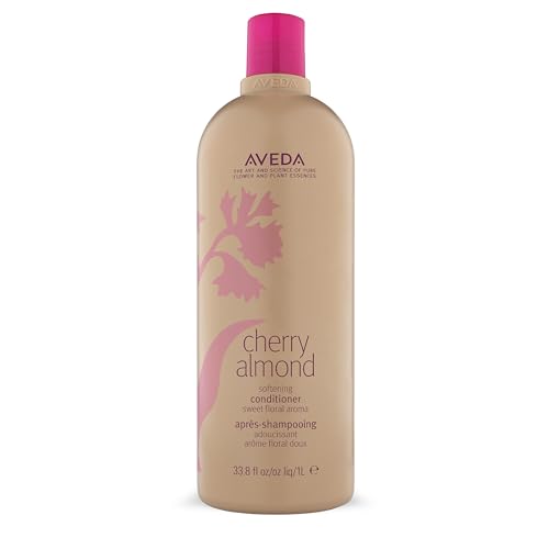 Aveda Cherry Almond Softening Conditioner | for Normal to Dry Hair | 98% Naturally Derived* | with Coconut Oil & Shea Butter | Silicone Free | Iconic Beauty & Personal Care Aveda