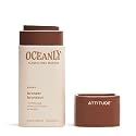 ATTITUDE Oceanly Plastic-Free Lightweight Bronzer Stick, Titanium Dioxide-Free, EWG Verified, Vegan & Cruelty-free Makeup, Ebony, 0.3 Ounces Beauty & Personal Care ATTITUDE
