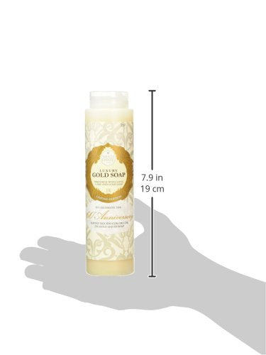 Nesti Dante Luxury Gold Soap 60th Anniversary Bath & Shower Gel 10.2oz/300ml Beauty & Personal Care Nesti Dante