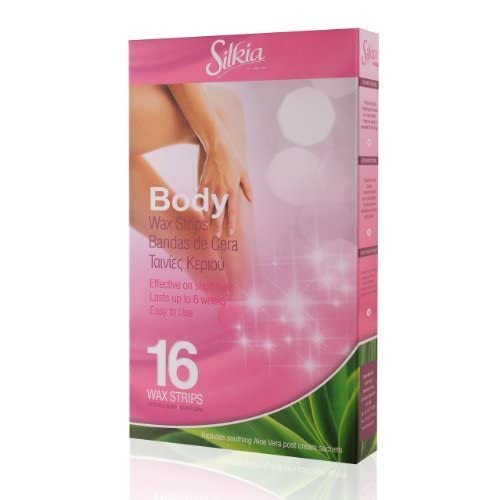 Silkia Body Wax Strips - Pack of 16 Beauty and Personal Care Silkia