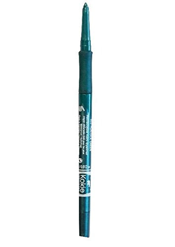 Kokie Cosmetics Retractable Kohl Eyeliner, Peacock Green, 0.012 Ounce Beauty & Personal Care Kokie