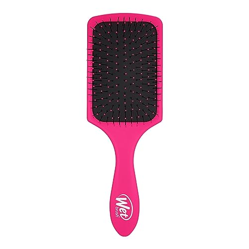 Wet Brush Paddle Detangler Hair Brush, Pink, Ultra-Soft IntelliFlex Bristles with AquaVent Design, Great For Treatment & Mask Application, Women, Men Beauty & Personal Care Wet Brush