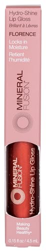 Mineral Fusion Hydro-Shine Lip Gloss, Florence, 0.15 Ounces Beauty & Personal Care Mineral Fusion