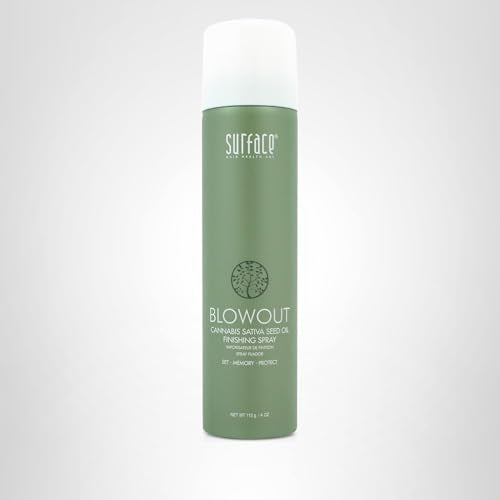 SURFACE Hair Blowout Hair Spray for Styling, 4 oz - Flexible Finishing Spray with Babassu Oil and Maracuja Oil - Premium Thermal Spray for Women, Men Beauty & Personal Care SURFACE