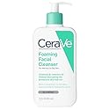 CeraVe Foaming Facial Cleanser, Daily Face Wash for Oily Skin with Hyaluronic Acid, Ceramides, and Niacinamide, Fragrance Free Paraben Free, 12 Fluid Beauty & Personal Care CeraVe