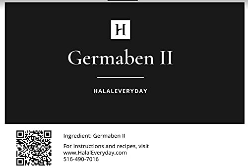 HalalEveryday Germaben II 32 OZ- 100% Pure All Natural Preservative- Perfect for Shampoo, Conditioner, Lotion, Soaps, Beauty Cosmetics, Emulsions Beauty & Personal Care HalalEveryDay