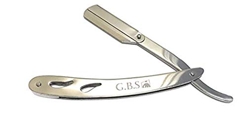 G.B.S Men’s Beard Care grooming Kit style shape Maintain Beard - Scissors Stainless Barber Shavette 2 sided comb Boar beard brush + Blades Beauty and Personal Care G.B.S