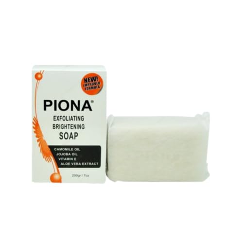 Piona Exfoliating & Brigtening Soap 7oz - Camomile Oil - Jojoba Oil - Vitamin E - Aloe Very Extra - By Cherrybargains Beauty & Personal Care Piona
