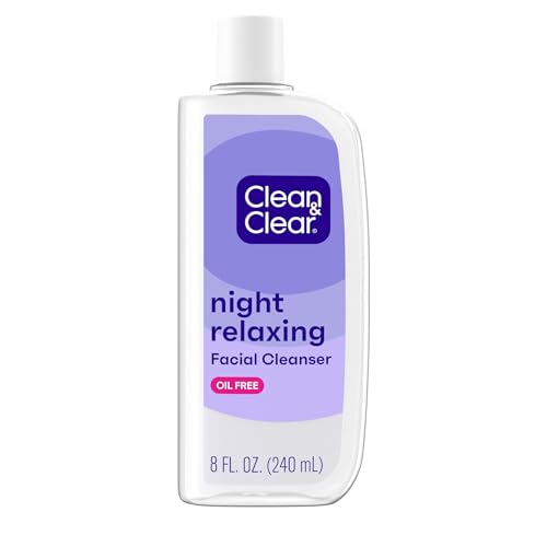 Clean & Clear Night Relaxing Deep Cleaning Face Wash, 8 Fluid Ounce (Packaging May Vary) Beauty & Personal Care Clean & Clear