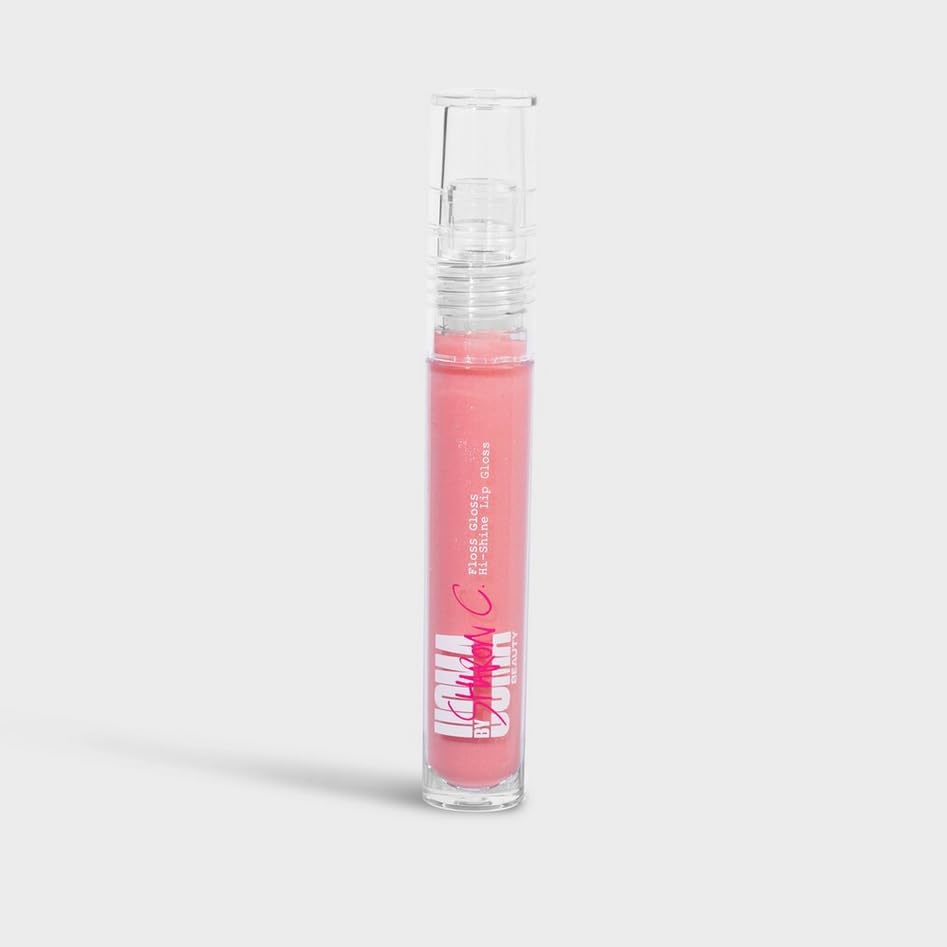 UOMA Beauty FLOSS GLOSS - LIP GLOSS (Kiss Kiss) Contains Castor Oil, Sunflower Oil and Hyaluronic Acid for Nourishment and Hydration Beauty & Personal Care UOMA Beauty