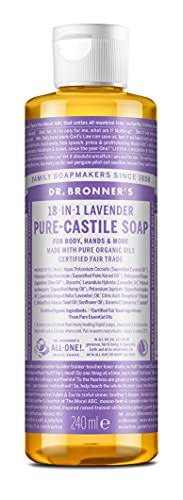 Dr. Bronner's Organic Liquid Soap Lavender 240 ml Beauty & Personal Care Dr. Bronner's