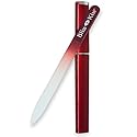 Bliss Kiss Simply Crystal Nail File - Large - Czech Glass - with case and Sleeve Beauty & Personal Care Bliss Kiss