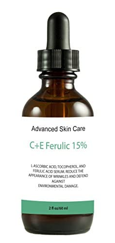 CE ferulic serum(Compare to Skin Ceut.) Large 2-oz bottle with 15% L ascorbic Acid (Vitamin C), 1% Alpha tocopherol vitamin E, and .5% Ferulic Acid Beauty & Personal Care Advanced Skin Care
