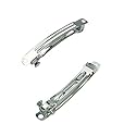Hair Clip 15pcs French Style Barrette Hair Clip for DIY Craft Bows 80mm Beauty & Personal Care Yima