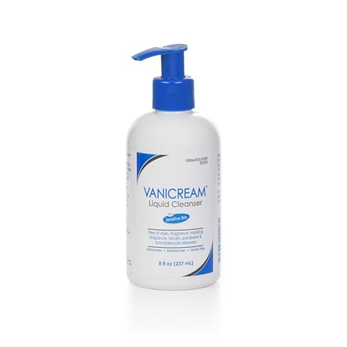 Vanicream Liquid Cleanser - 8 fl oz - Unscented, Gluten-Free Formula for Sensitive Skin Beauty & Personal Care Vanicream