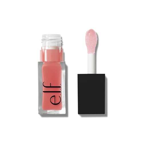 e.l.f. Glow Reviver Lip Oil, Nourishing Tinted Lip Oil For A High-shine Finish, Infused With Jojoba Oil, Vegan & Cruelty-free, Pink Quartz Beauty & Personal Care e.l.f.