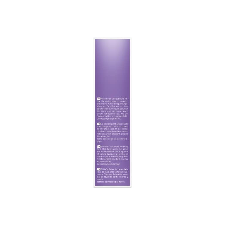 Weleda Lavender Relaxing Bath Milk, 6.8 FZ Beauty & Personal Care Weleda