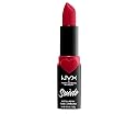 NYX PROFESSIONAL MAKEUP Suede Matte Lipstick, Vegan Formula - Spicy (True Red) Beauty & Personal Care NYX PROFESSIONAL MAKEUP