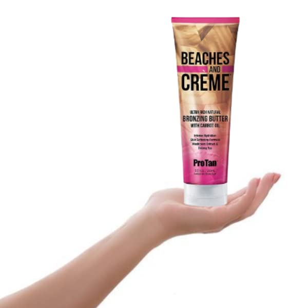 Beaches & Crème Natural Bronzer Bronzing Butter 8.5oz Beauty & Personal Care Pro Tan