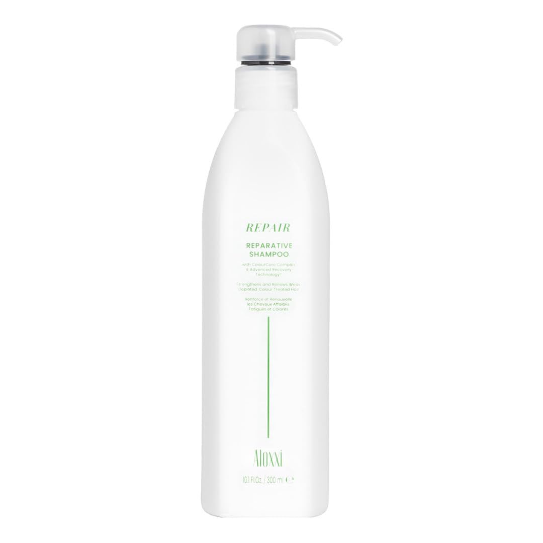 ALOXXI Reparative Hair Repair Shampoo for Damaged Hair with ColourCare Complex and Advanced Recovery Technology Cleanses Over-Processed Hair, 10.1 Fl Beauty & Personal Care ALOXXI