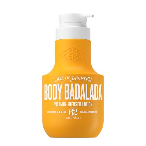 Sol de Janeiro Body Badalada Vanilla Lotion | Vitamin-Infused Body Lotion | Cheirosa 62 Fragrance | 13.5 fl oz. Beauty and Personal Care Sol de Janeiro Default Title