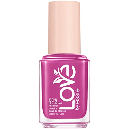 LOVE by essie Nail Polish, 80% Plant-based, Salon-Quality, Vegan, Pink, Get It Girl, 0.46 Fl Oz