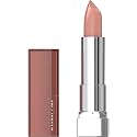 Maybelline Color Sensational Lipstick, Lip Makeup, Cream Finish, Hydrating Lipstick, Nude Lust, Nude ,1 Count Beauty & Personal Care MAYBELLINE