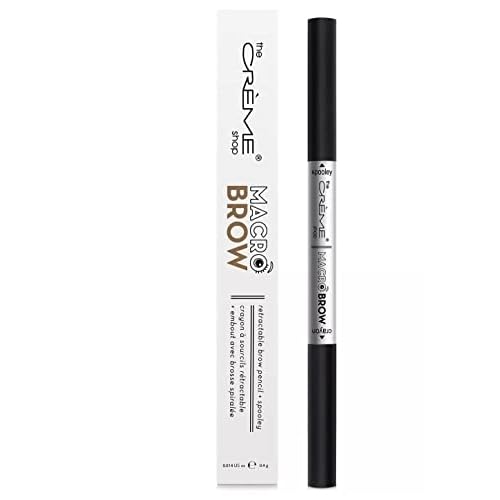 "Macro Brow" Angled Brow Pencil + Spooley Ebony (Macro Brow)