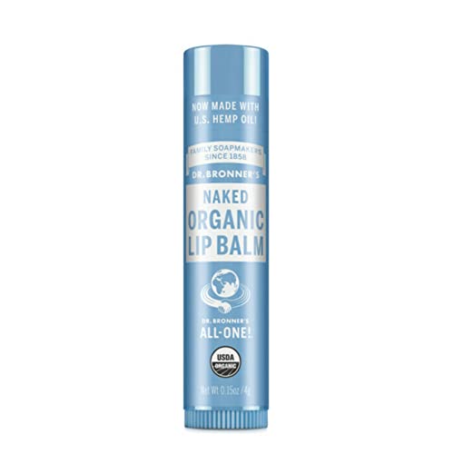 Dr. Bronner's Organic Lip Balm-Naked-0.15 oz Beauty and Personal Care Dr. Bronner's