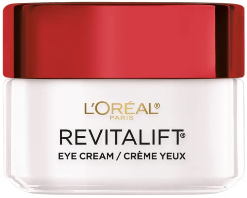 L'Oreal Paris Skincare Revitalift Anti-Wrinkle and Firming Eye Cream with Pro Retinol, Treatment to Reduce Dark Circles, Fragrance Free, 0.5 oz. Beauty & Personal Care L'Oreal Paris