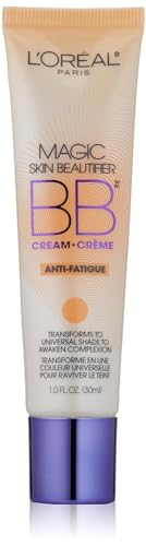 L'Oréal Paris Makeup Magic Skin Beautifier BB Cream Tinted Moisturizer, Anti-Fatigue, 1 fl oz, 1 Count
