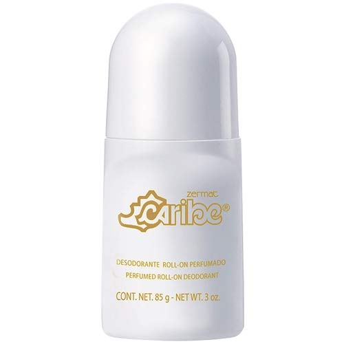 Zermat Perfumed Roll On Deodorant Caribe For Women Dama SET DE 3 Desodorantes Beauty and Personal Care Zermat