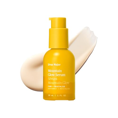 Ursa Major Mountain Glow Natural Face Serum | Vegan Daily Facial Moisturizer | Combat Wrinkles & Sagging Skin | Boost Radiance and Skin Glow | Beauty & Personal Care Ursa Major