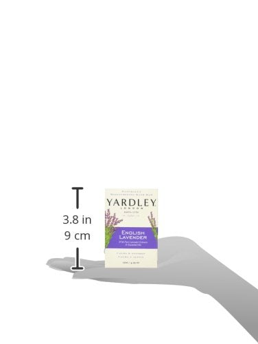 Yardley London English Lavender with Essential Oils Soap Bar, 4.25 oz Bar (Pack of 8) Beauty & Personal Care Yardley