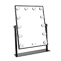 Lurella Cosmetics 12 Bulb Vanity Mirror (Jet Black) Beauty & Personal Care Lurella