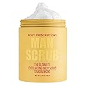 Body Prescriptions Men’s Exfoliating Body Scrub - Ultimate Skin Cleansing Wash in Jar with Twist-Top Lid, For All Skin Types, 21 Ounce (Pack of 1) Beauty & Personal Care Body Prescriptions