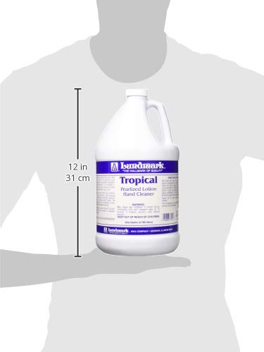 Lundmark Tropical Hand Cleaner, Pearlized Liquid Lotion Soap, 1-Gallon, 3302G01-4, Pack of 1 Beauty & Personal Care Lundmark Wax
