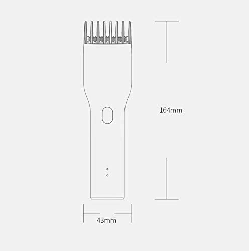 ZUIAI Men's Electric Hair Clipper Electric Hair Clipper Cordless Electric Hair Clipper Adult Professional Trimmer Angle Hairdresser(Ivory Standard Beauty and Personal Care ZUIAI