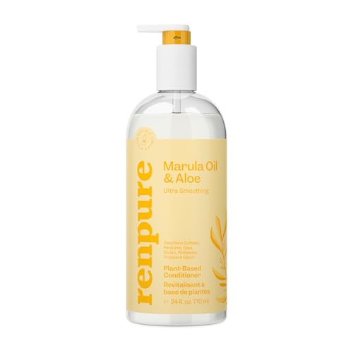 RENPURE, Conditioner Marula Oil Aloe, 24 Fl Oz Beauty & Personal Care RENPURE