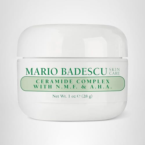 Mario Badescu Ceramide Complex with N.M.F. & A.H.A. for Oily and Sensitive Skin | Facial Cream that improves Skin Tone |Formulated with Ceramide Beauty & Personal Care Mario Badescu