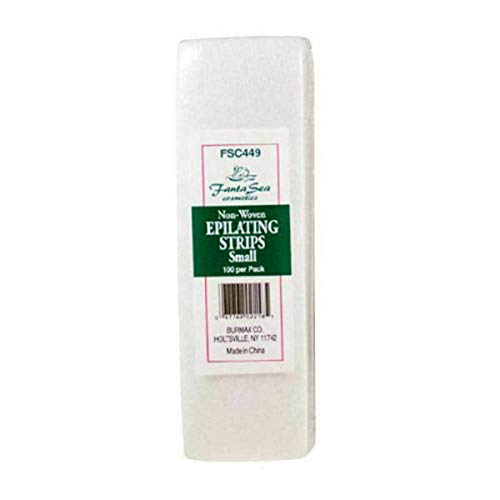 Burmax Fantasea Cosmetics Small Wax Non-Woven Epilating Strips 1-1/2"w X 5" l Beauty and Personal Care Fantasea